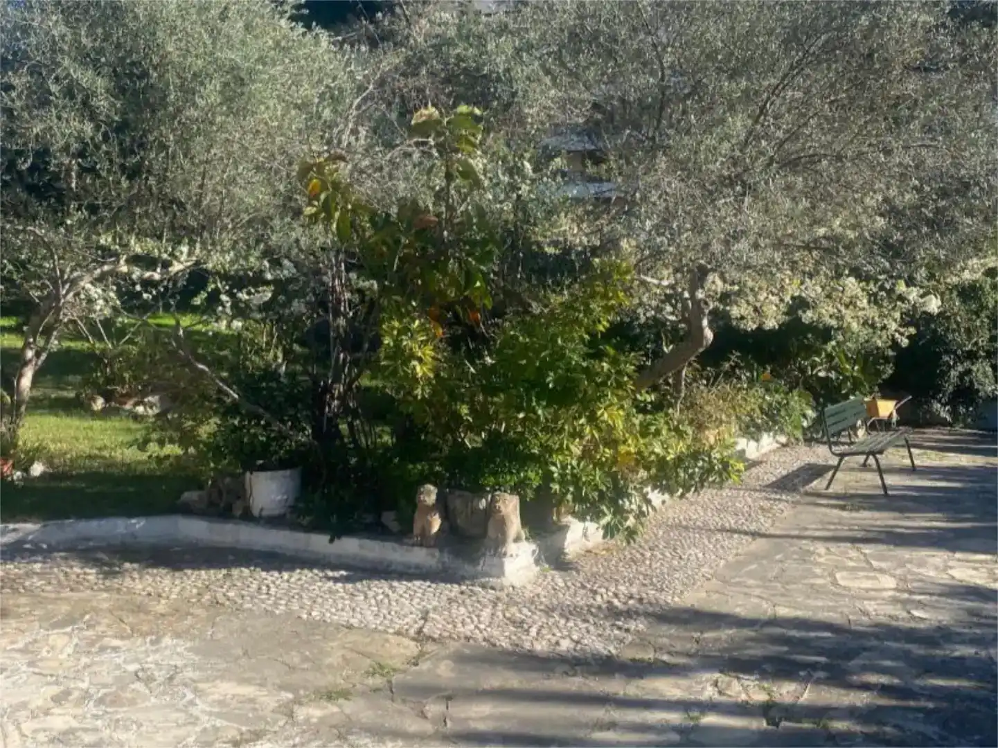 Garten von Wohnung zum Verkauf in Calafell mit Klimaanlage, Schwimmbad und Balkon