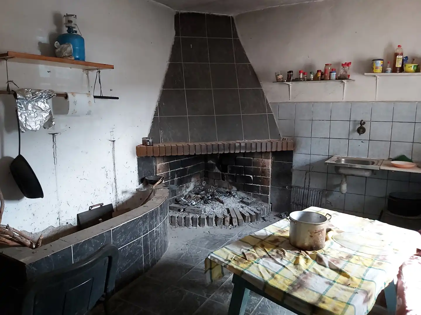 Cuina de Finca rústica en venda en Gérgal amb Moblat