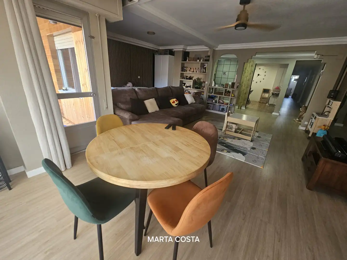 Living room of Flat for sale in La Font d'en Carròs  with Storage room, Furnished and Oven