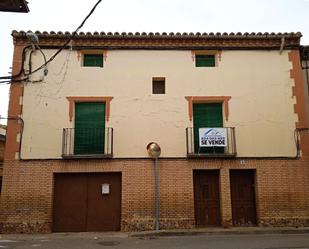 Außenansicht von Haus oder Chalet zum verkauf in Alcalá de Ebro mit Privatgarten, Terrasse und Balkon