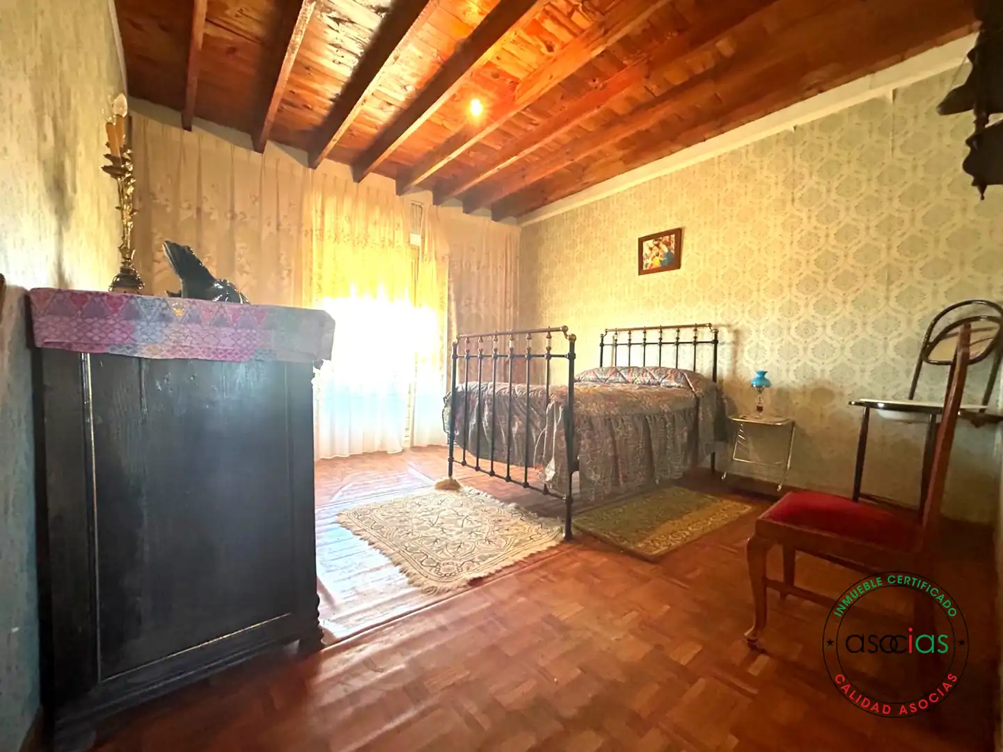 Habitación de Casa o chalet en venta en Santervás de Campos con Jardín privado y Amueblado
