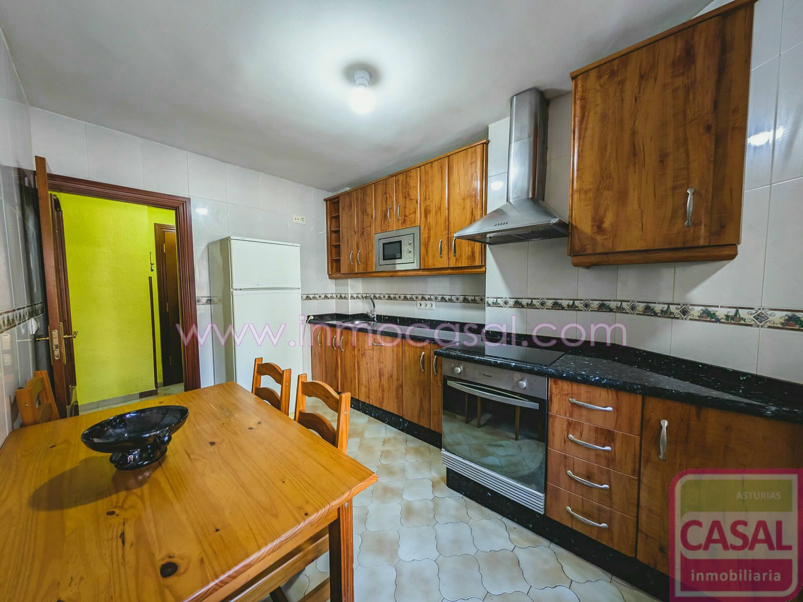 Kitchen of Flat for sale in Langreo  with Heating and Storage room