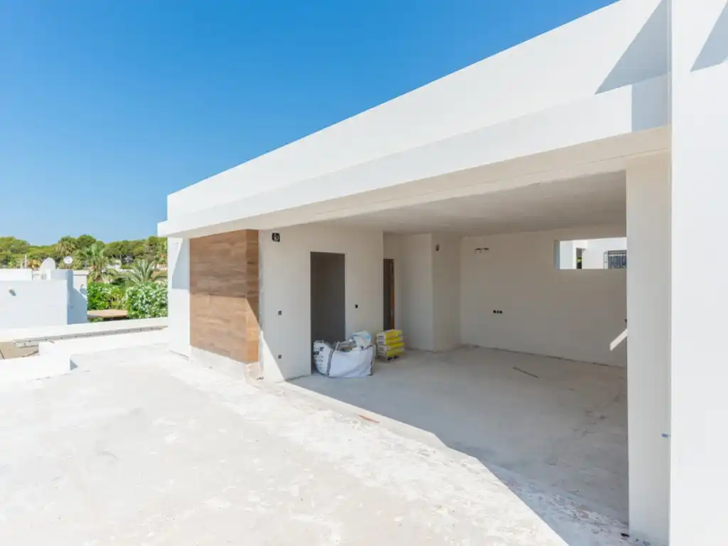 Exterior view of Houses for sale in Moraira  with Air Conditioner, Swimming Pool and Oven