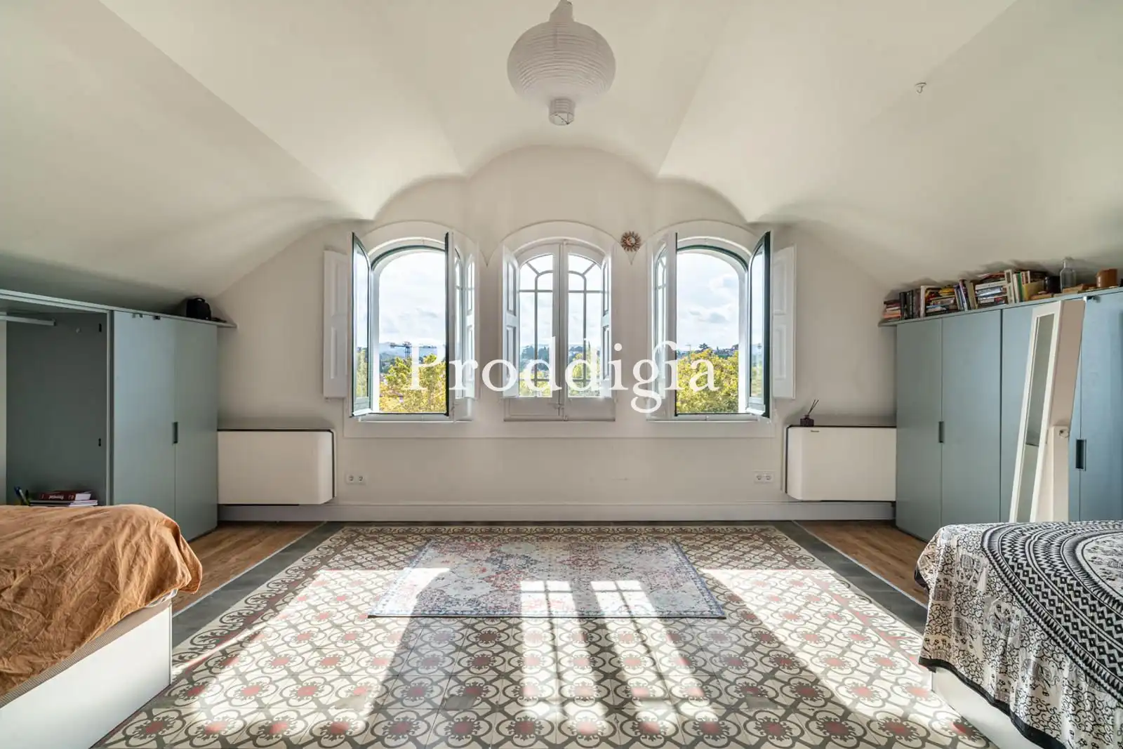 Bedroom of Houses for rent in Sant Cugat del Vallès  with Air Conditioner, Heating and Swimming Pool