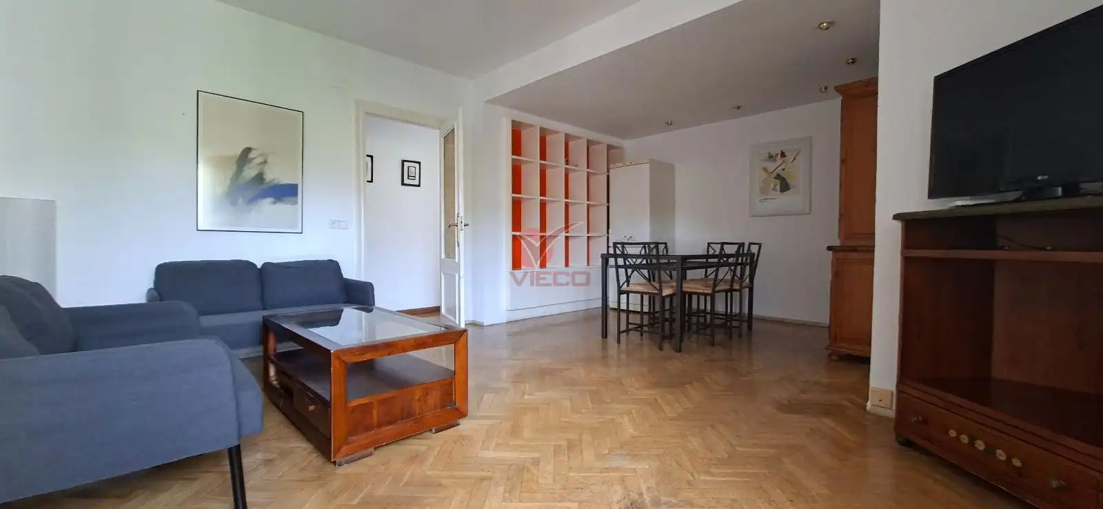 Wohnzimmer von Wohnung zur Miete in Cuenca mit Heizung und Möbliert