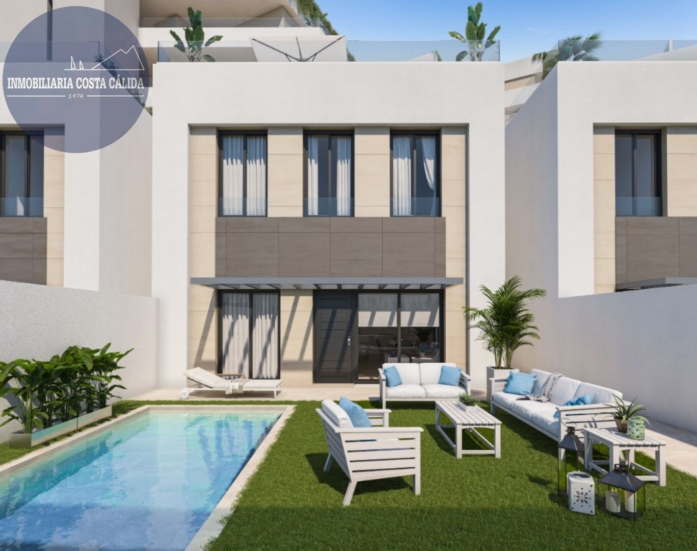 Exterior view of House or chalet for sale in Águilas  with Private garden, Terrace and Storage room
