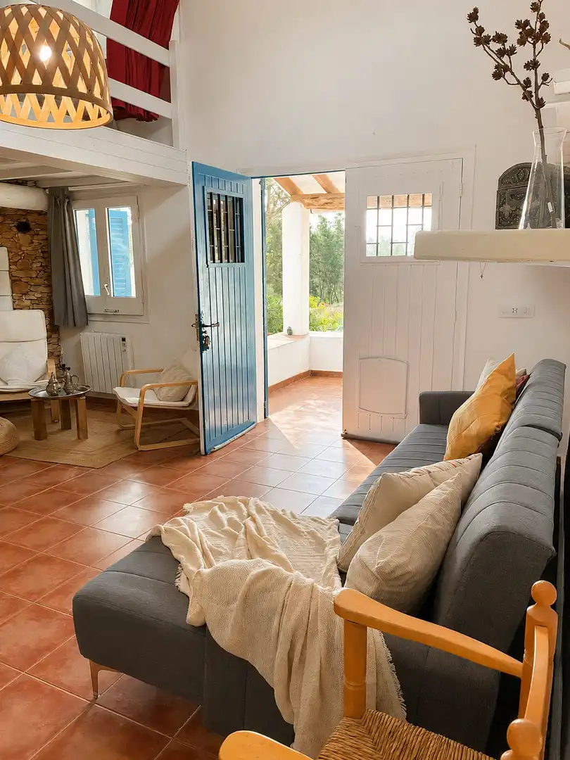 Sala d'estar de Casa o xalet en venda en Formentera amb Piscina