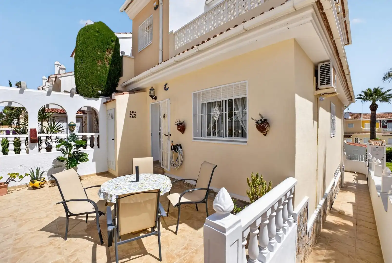 Terraza de Casa adosada en venta en Rojales con Aire acondicionado, Jardín privado y Terraza