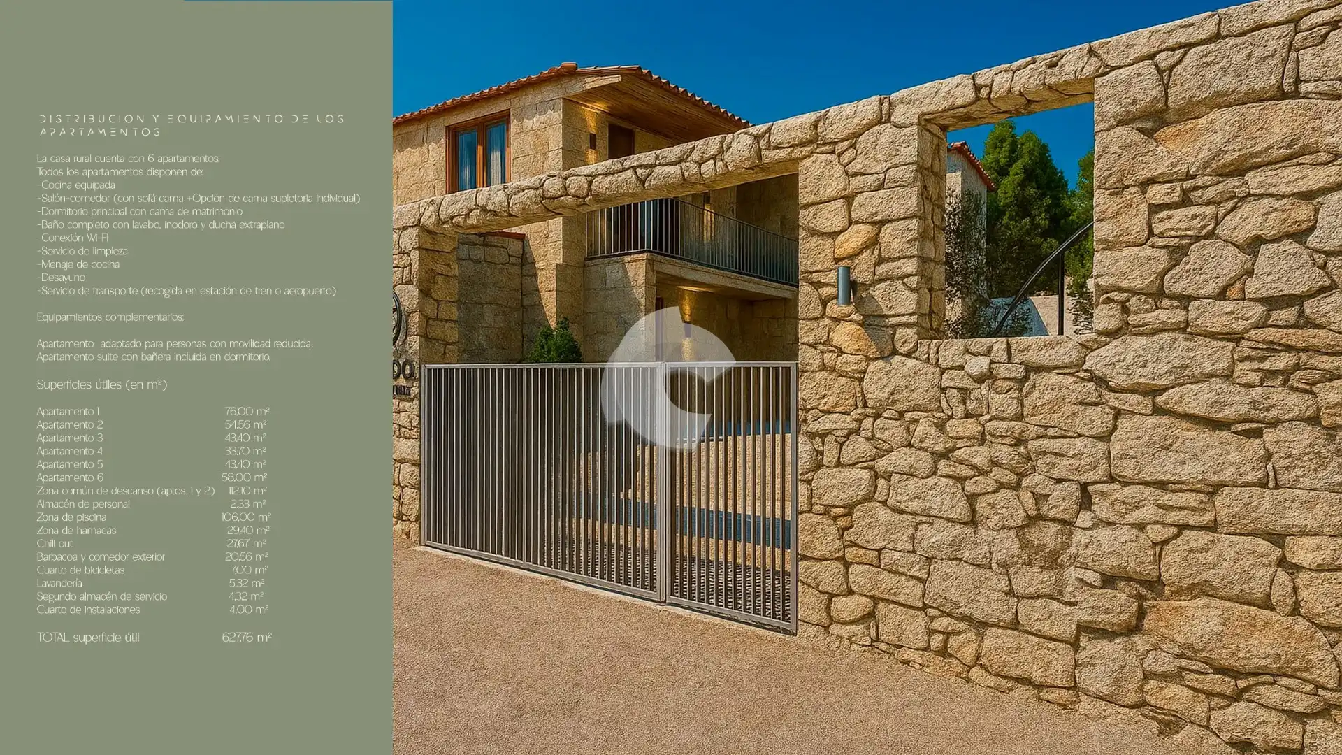 Vista exterior de Casa adosada en venda en San Cibrao das Viñas amb Jardí privat