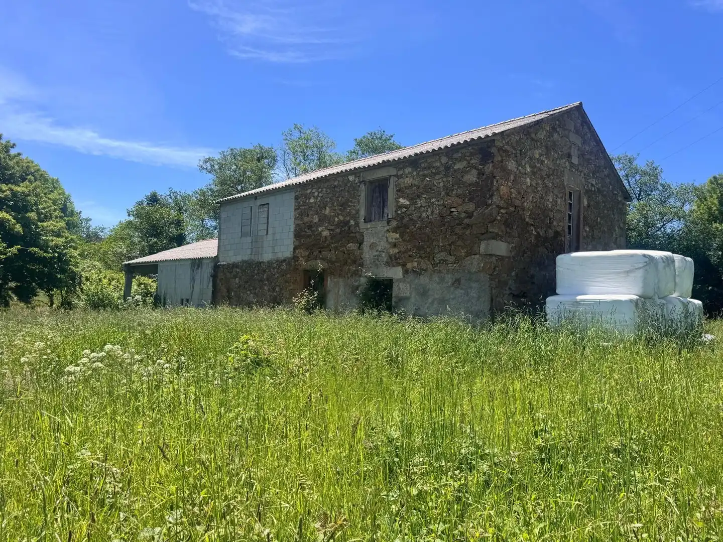 Exterior view of Houses for sale in Val do Dubra  with Private garden