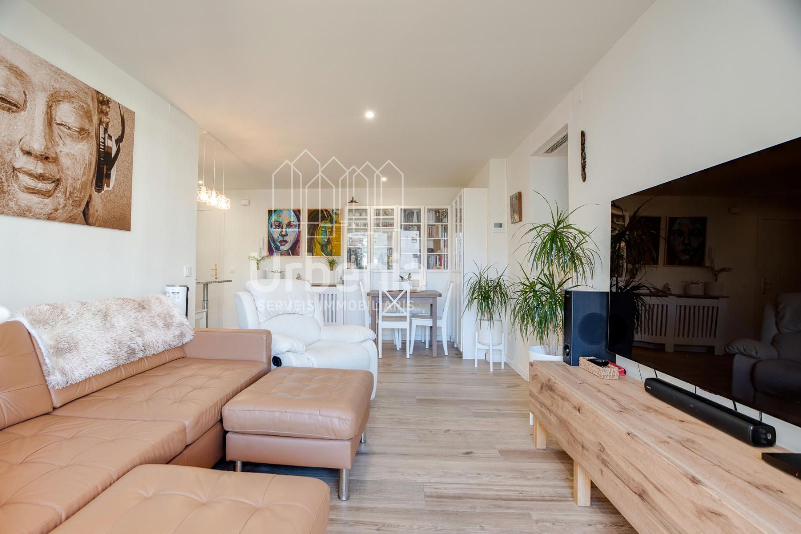 Sala d'estar de Pis en venda en Calella amb Aire condicionat, Terrassa i Traster