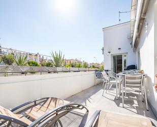 Terrace of Attic for sale in  Madrid Capital  with Air Conditioner, Terrace and Balcony