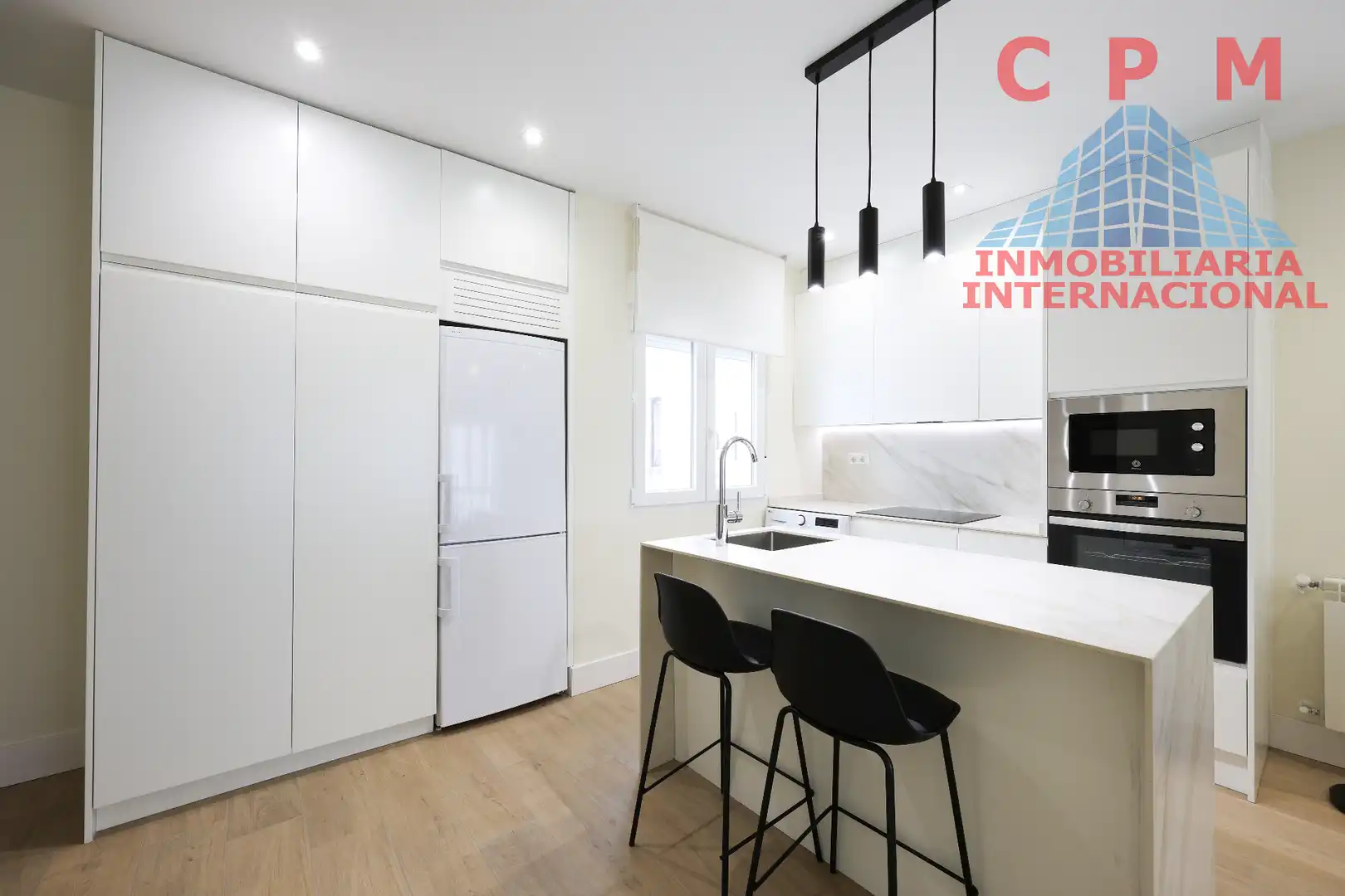 Küche von Wohnung zur Miete in Madrid mit Klimaanlage, Heizung und Möbliert