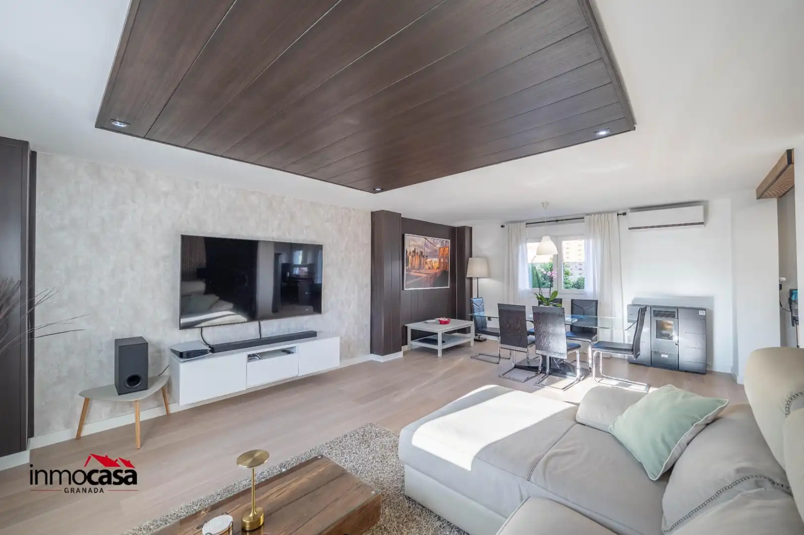 Sala d'estar de Casa adosada en venda en Cúllar Vega