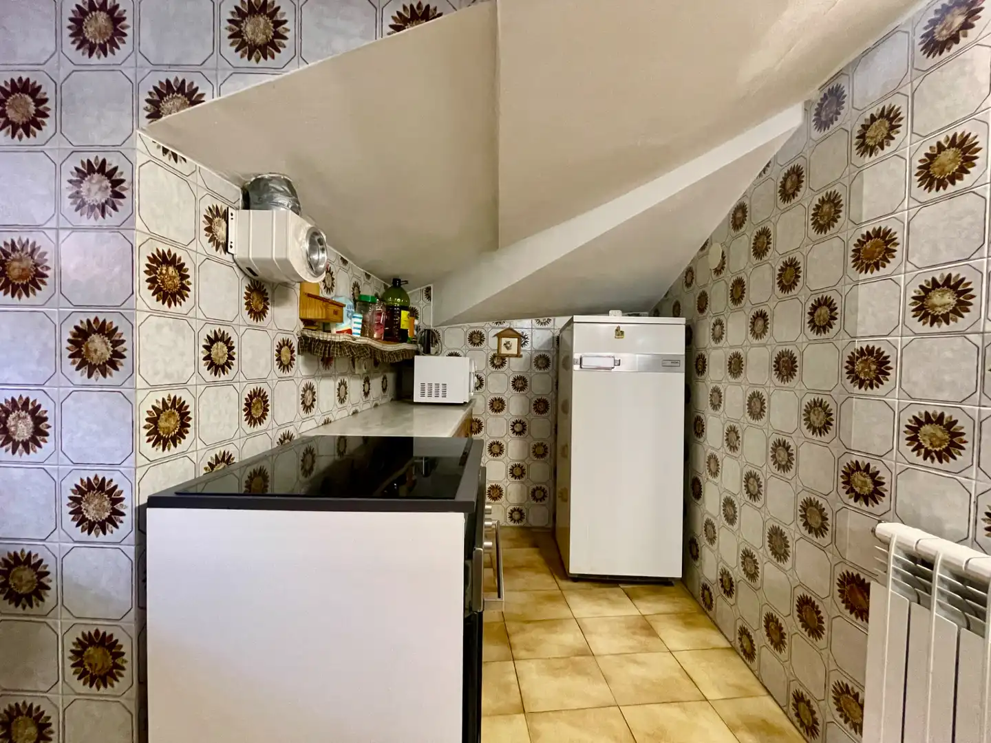 Cocina de Ático en venta en Setcases con Calefacción, Terraza y Amueblado
