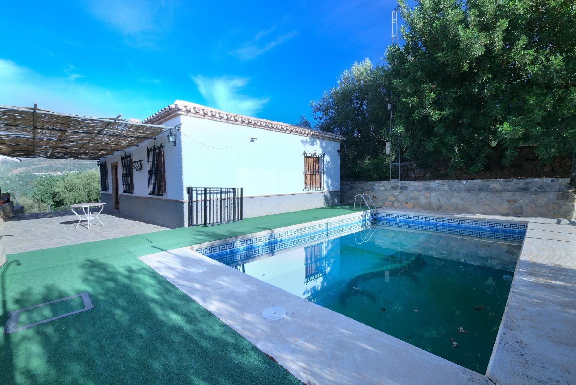 Swimming pool of House or chalet for sale in Periana  with Terrace and Swimming Pool