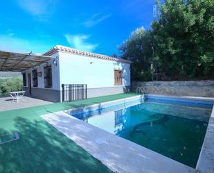 Swimming pool of House or chalet for sale in Periana  with Terrace and Swimming Pool