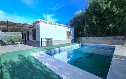 Piscina de Casa o xalet en venda en Periana amb Terrassa i Piscina