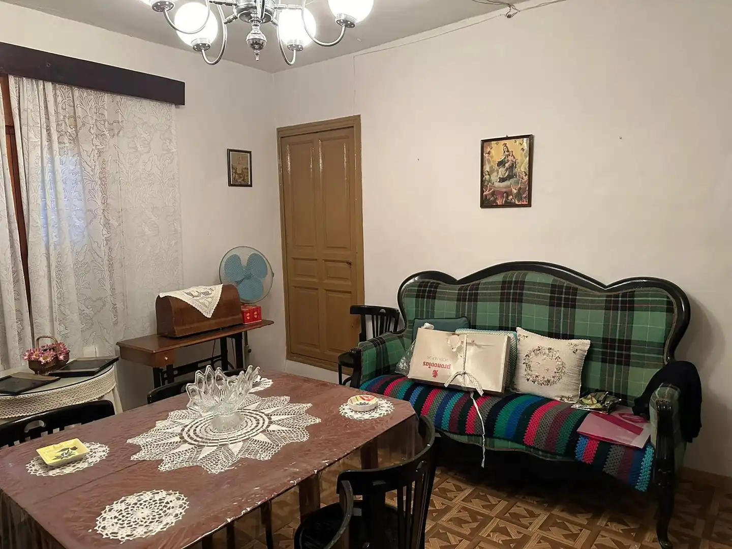 Sala d'estar de Casa o xalet en venda en Estremera amb Calefacció i Terrassa