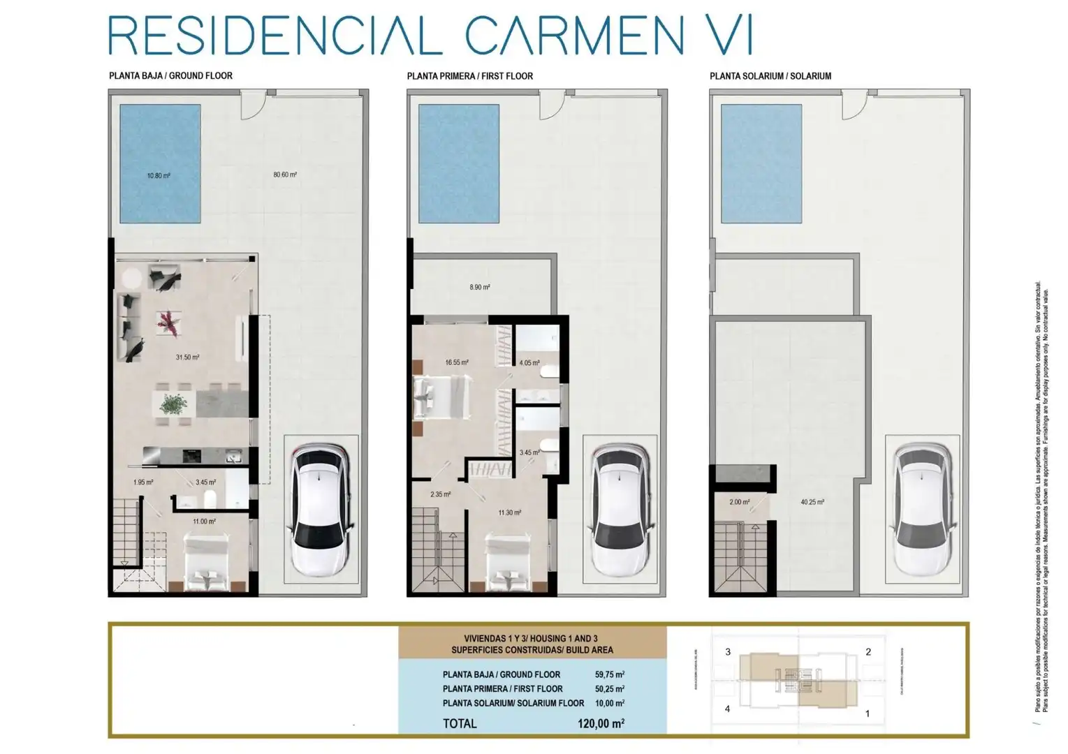 Duplex avec piscine à vendre à AVENIDA GENERAL DEL AIRE 120, imagen 2