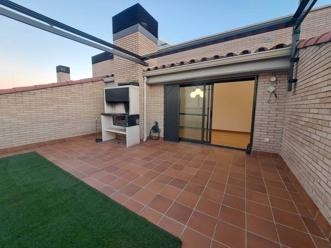 Terrace of Flat to rent in Sabadell  with Air Conditioner, Parquet flooring and Terrace