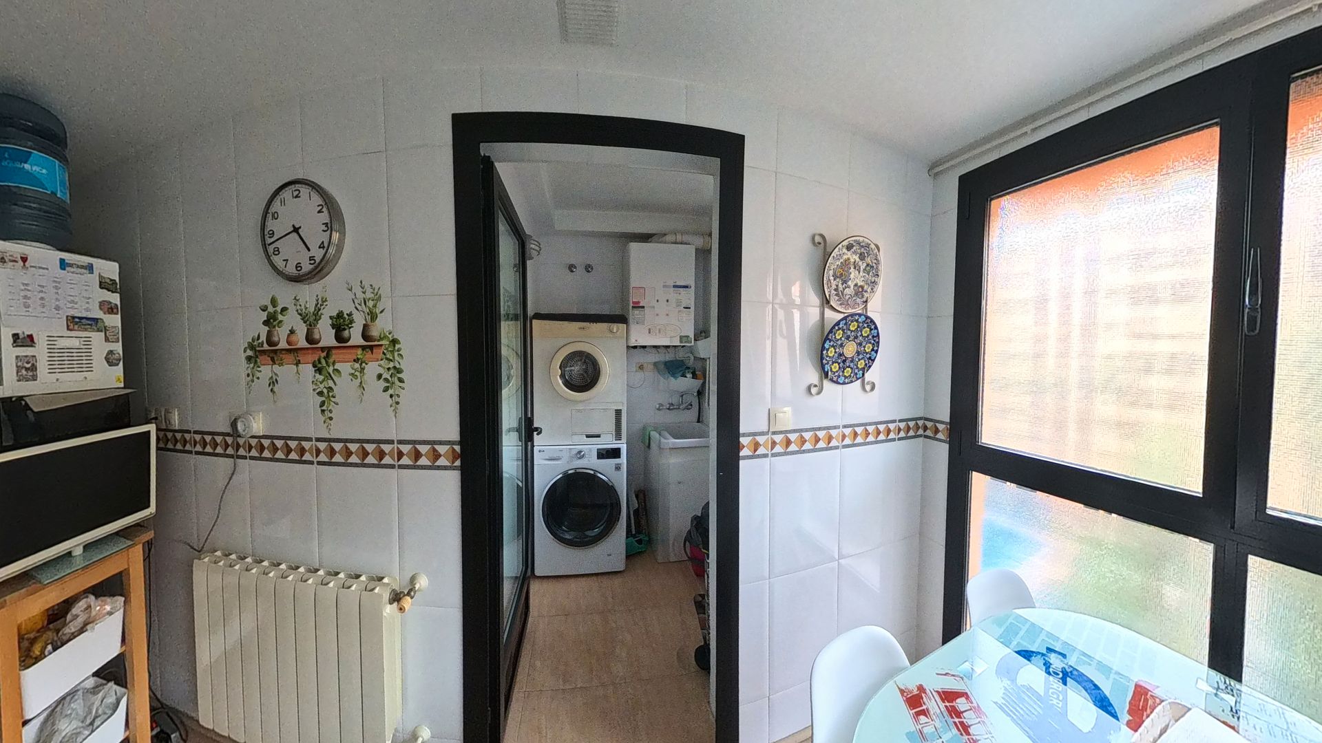 Kitchen of Flat for sale in Alicante / Alacant  with Air Conditioner, Heating and Private garden