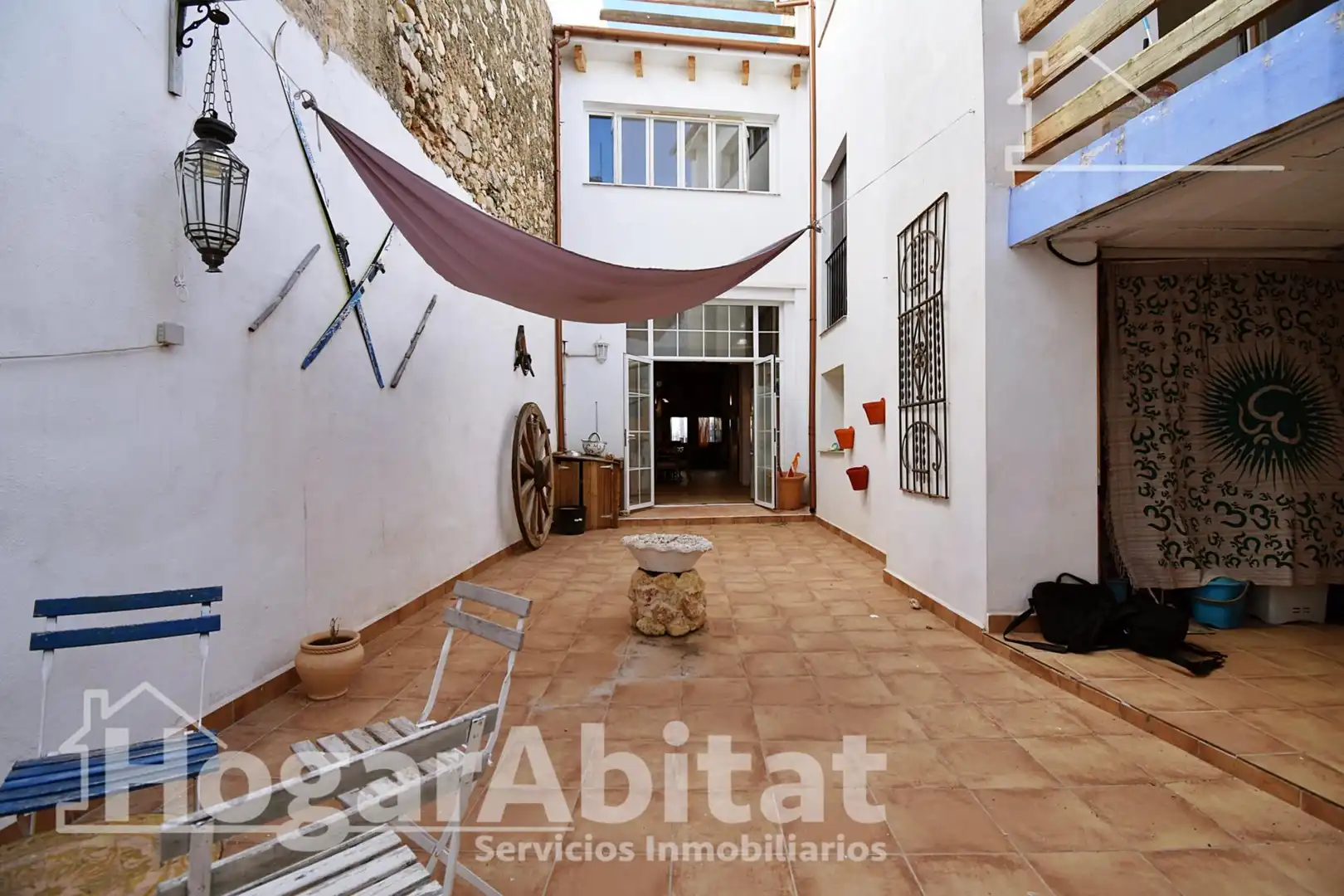 Vista exterior de Casa o xalet en venda en Pego amb Calefacció, Terrassa i Traster