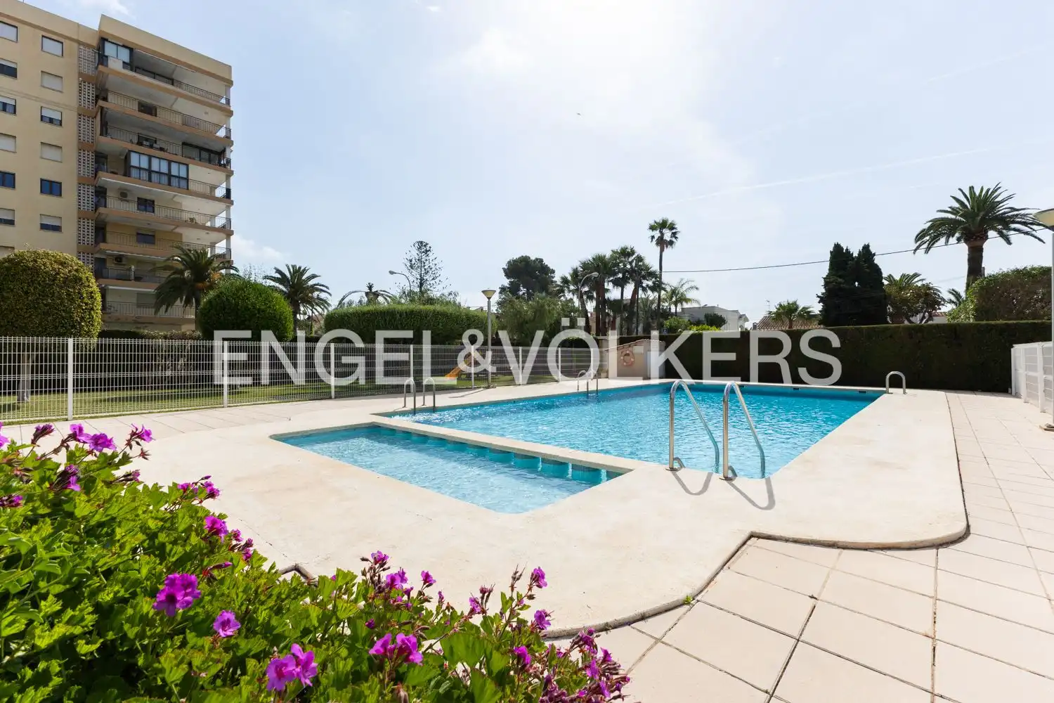 Swimming pool of Flat for sale in Benicasim / Benicàssim  with Heating, Private garden and Terrace