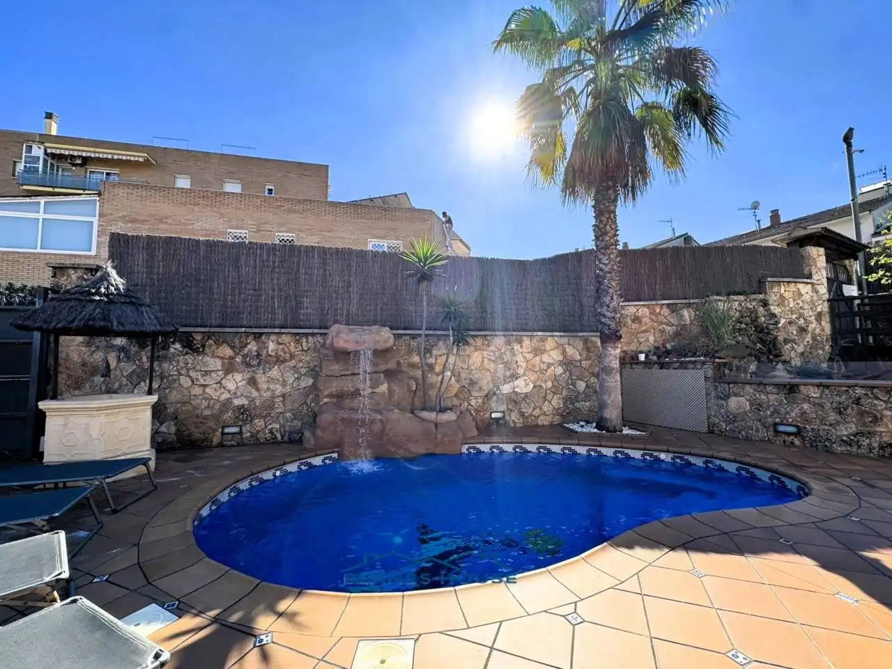 Piscina de Casa o xalet en venda en Blanes amb Aire condicionat, Calefacció i Jardí privat