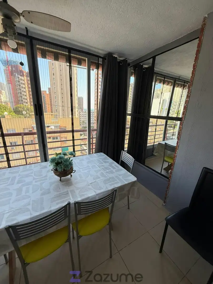 Balcony of Flat for rent in Benidorm  with Swimming Pool, Furnished and Washing machine
