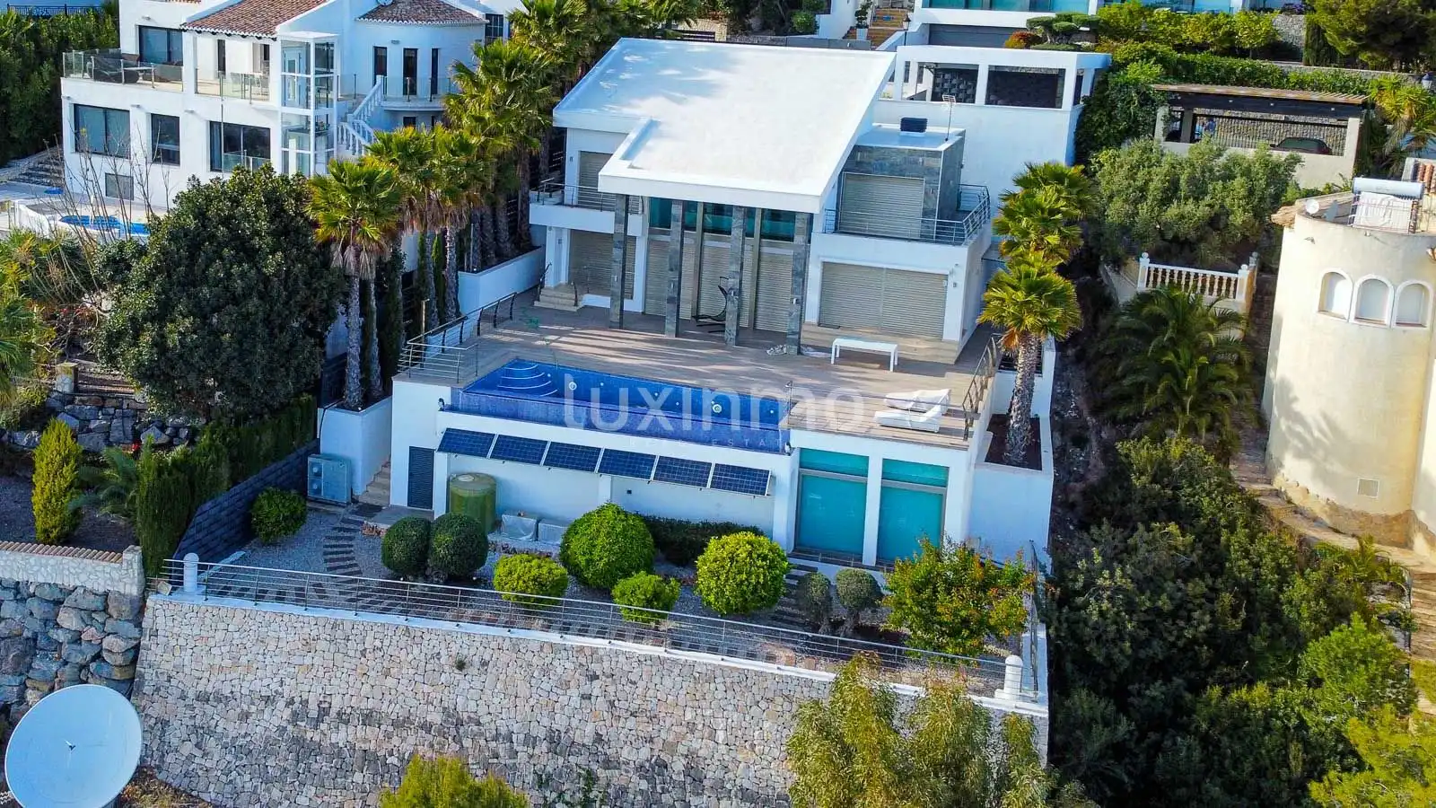 Vista exterior de Casa o chalet en venta en Altea con Aire acondicionado, Calefacción y Jardín privado