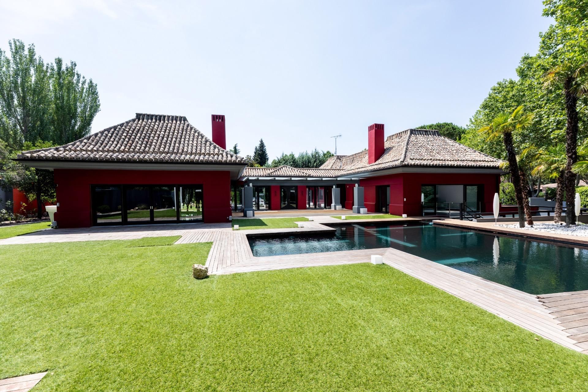 Garden of House or chalet for sale in La Moraleja  with Air Conditioner, Private garden and Terrace