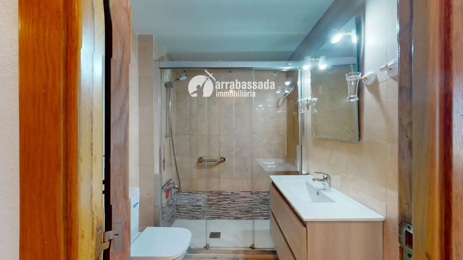 Bathroom of Flat for rent in Tarragona  with Air Conditioner, Heating and Terrace