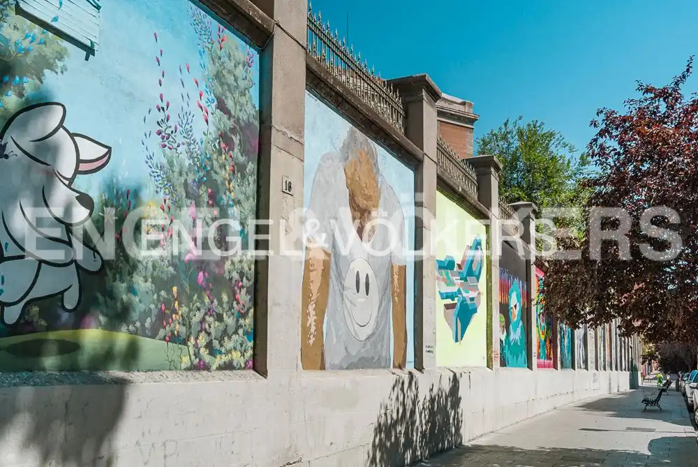 Exterior view of Flat for rent in Madrid  with Air Conditioner, Heating and Furnished