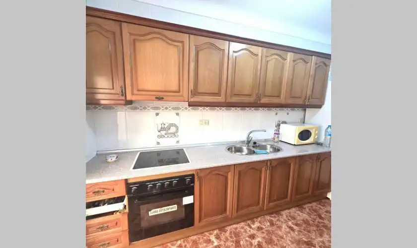 Küche von Wohnung zum Verkauf in Carboneras mit Terrasse und Möbliert