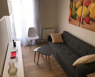 Sala d'estar de Apartament de lloguer en  Madrid Capital amb Calefacció i Terrassa