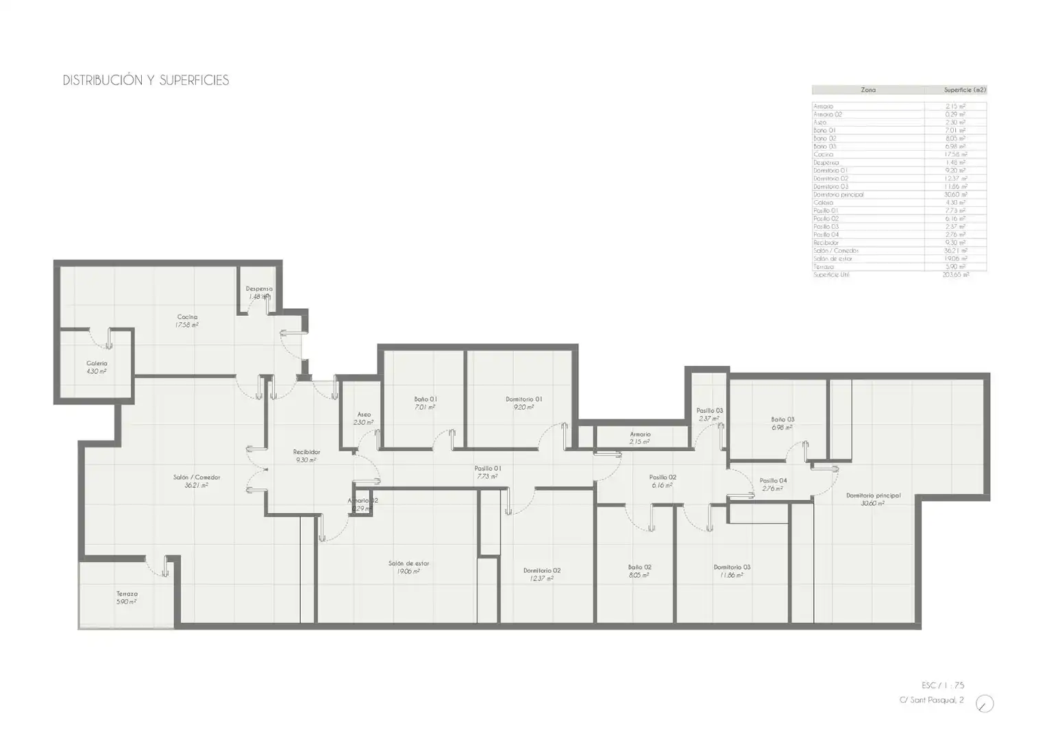 Apartment with terrace for sale in SANT PASQUAL, imagen 41