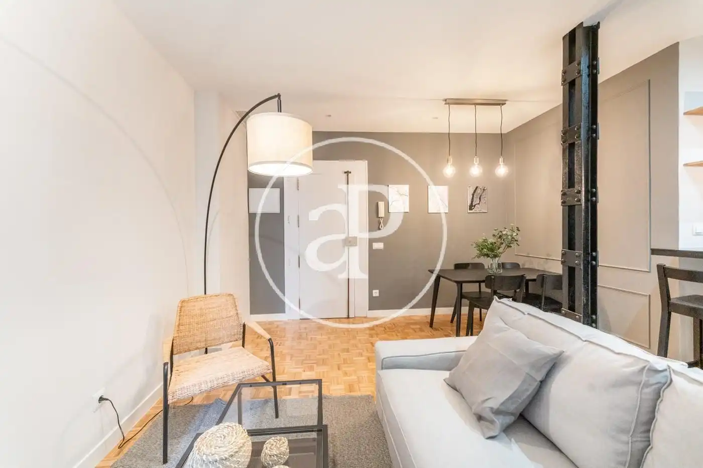 Sala de estar de Piso en venta en Madrid con Aire acondicionado, Calefacción y Amueblado