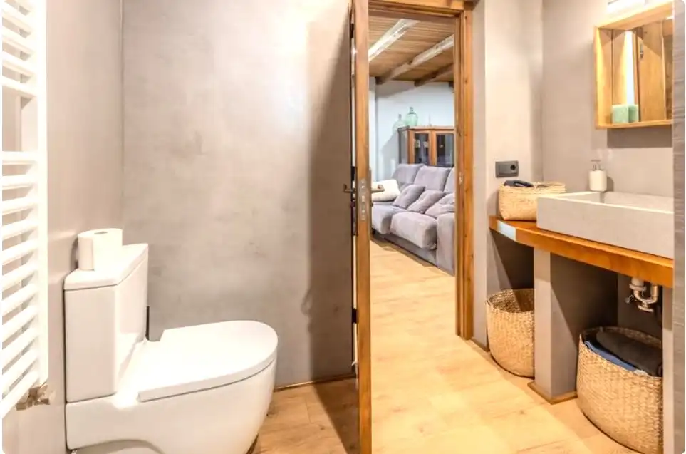 Baño de Casa o chalet en venta en Osor con Calefacción, Jardín privado y Terraza