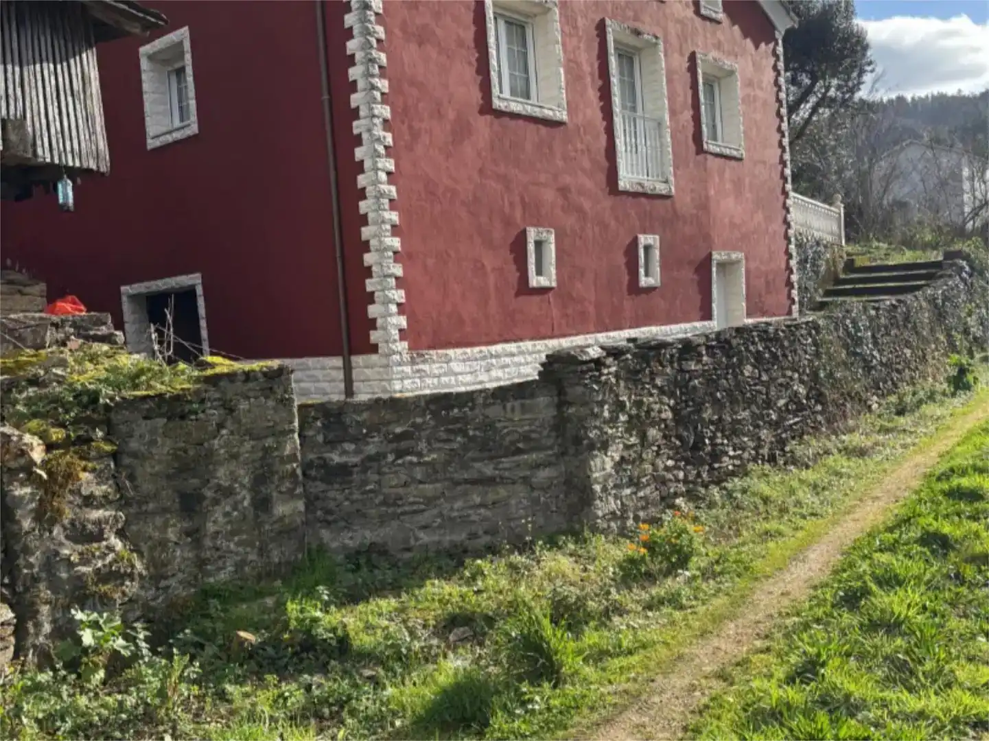 Vista exterior de Casa o xalet en venda en Boal