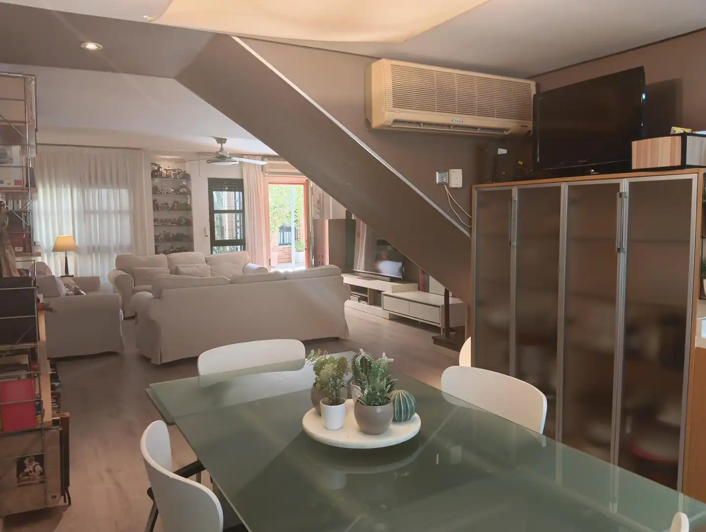 Dining room of Detached homes for sale in Murcia  with Air Conditioner, Private garden and Terrace