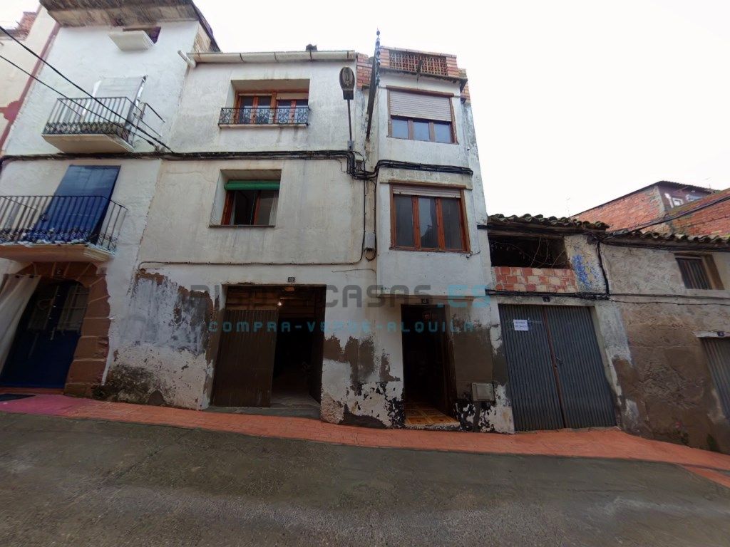 Vista exterior de Casa o xalet en venda en Fabara