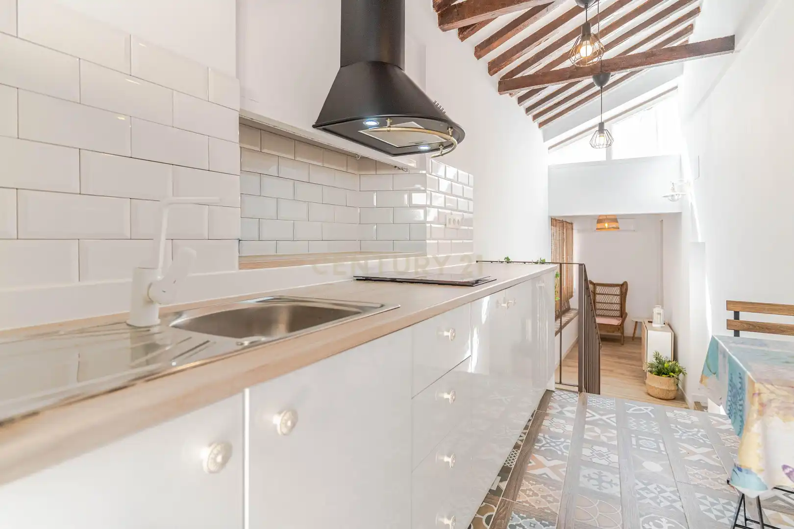 Cocina de Casa o chalet en venta en Almuñécar con Aire acondicionado, Lavadora y Microondas