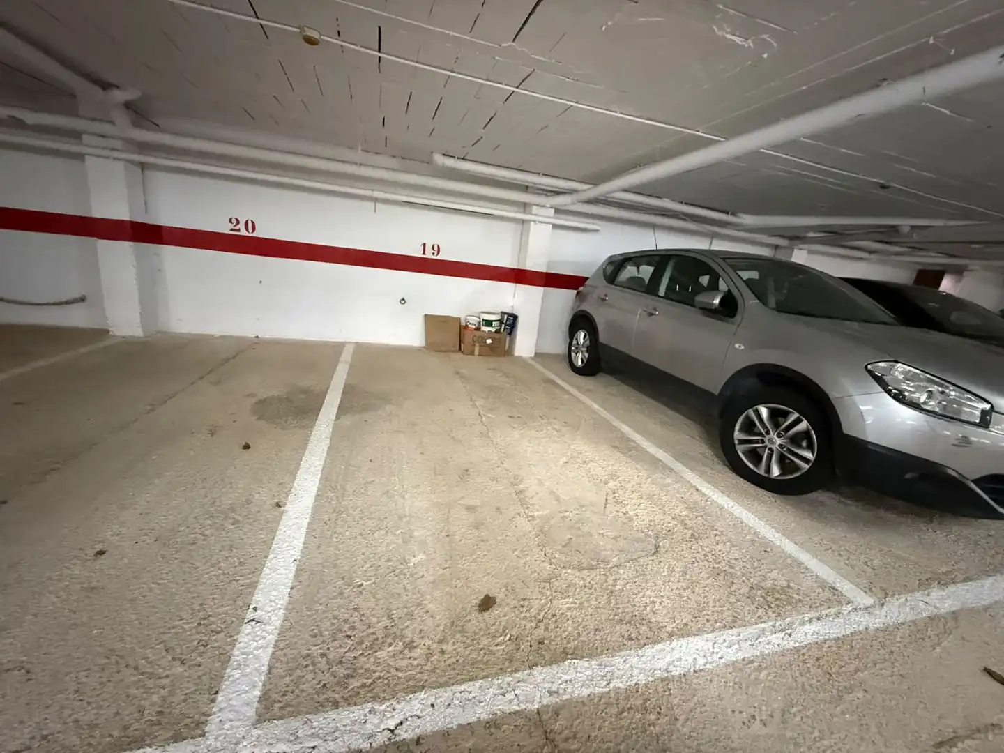 Parking of Duplexes for sale in Noja  with Heating, Parquet flooring and Terrace