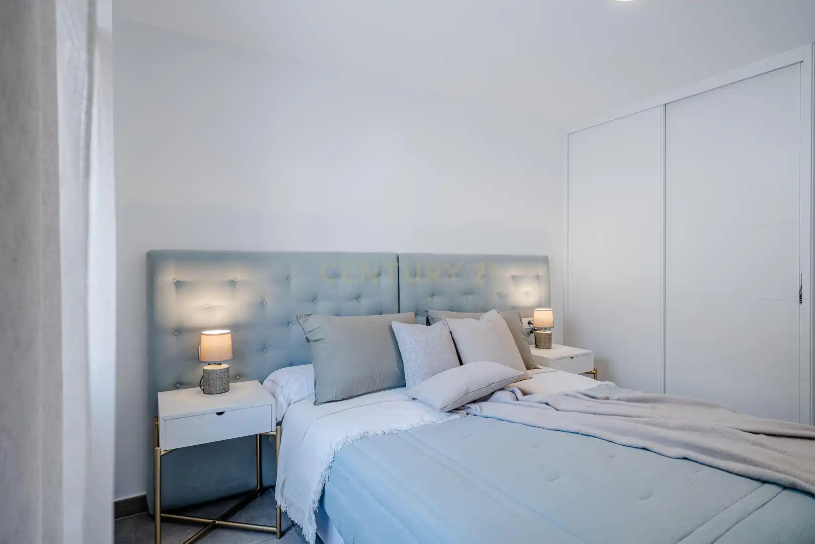 Dormitori de Apartament en venda en Calpe / Calp amb Aire condicionat, Jardí privat i Traster