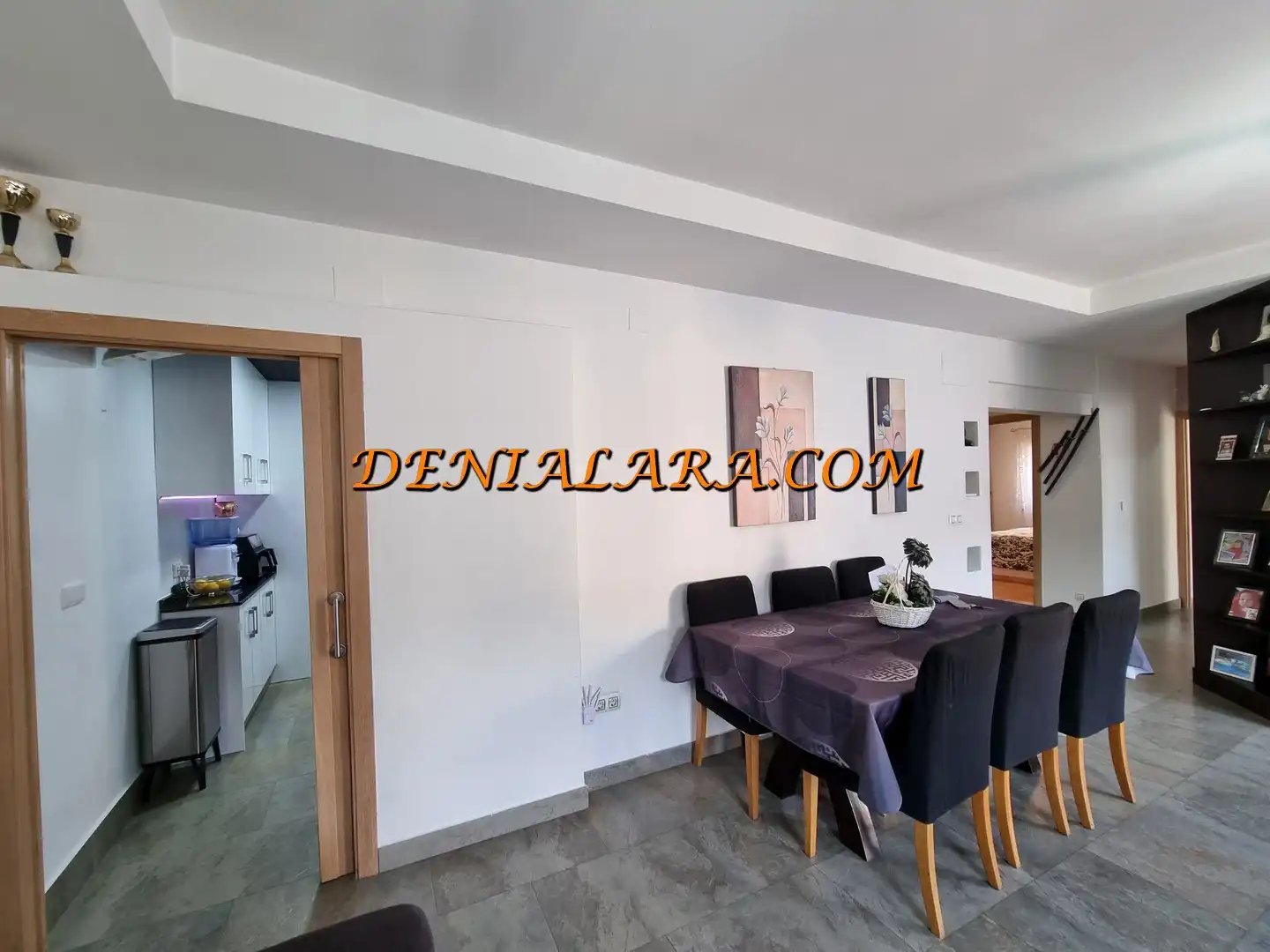 Dining room of Flat for sale in Dénia  with Air Conditioner, Heating and Furnished