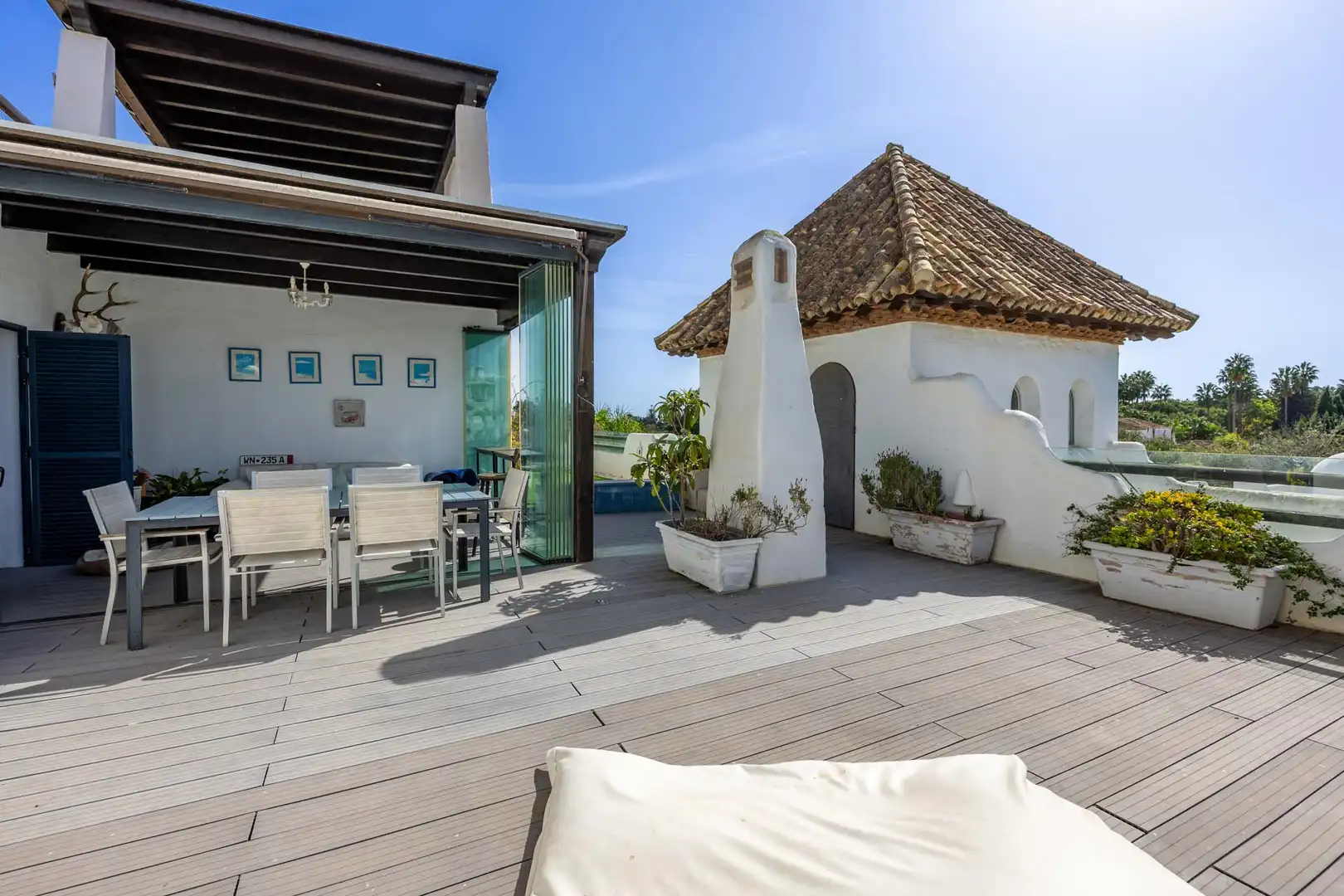 Terraza de Apartamento en venta en Sotogrande Costa