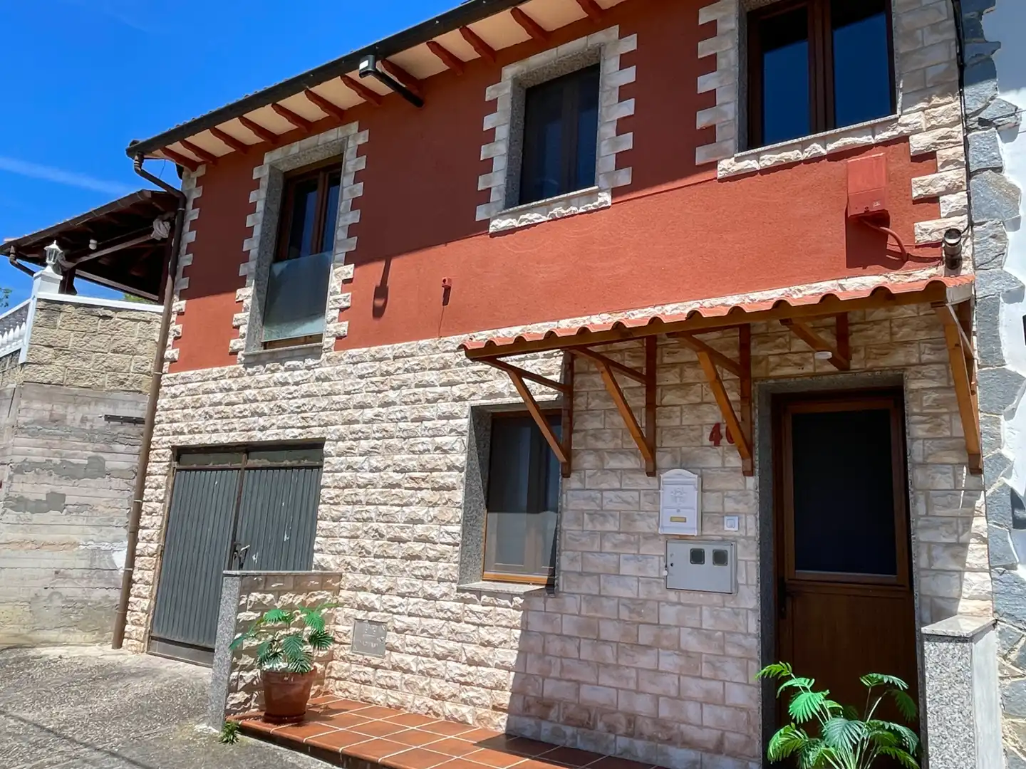 Exterior view of Detached homes for sale in Mieres (Asturias)  with Heating, Private garden and Terrace