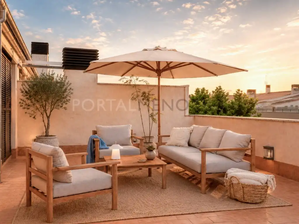 Terraza de Piso en venta en Ciutadella de Menorca con Piscina