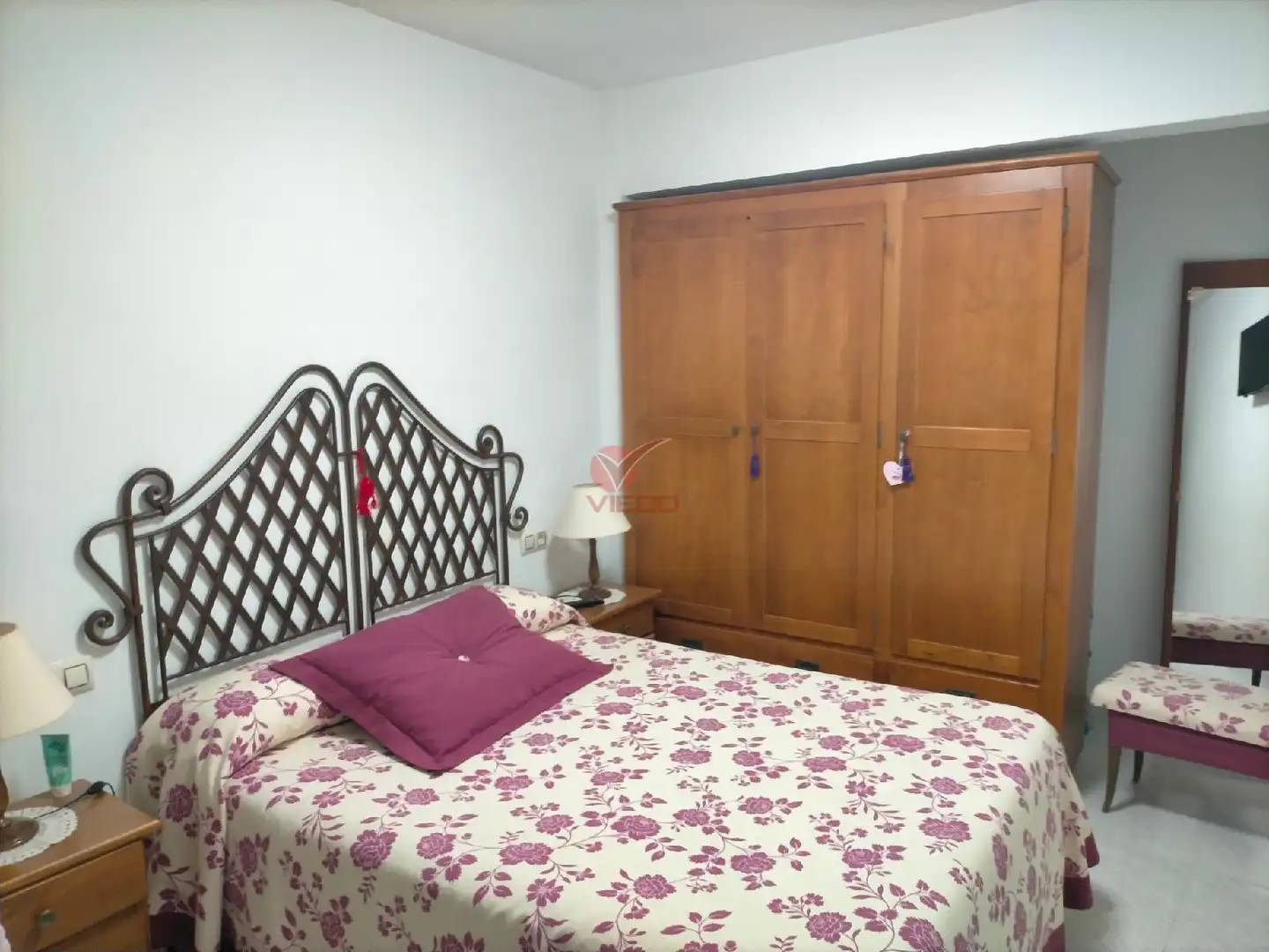 Bedroom of Flat for rent in Cuenca  with Heating and Furnished